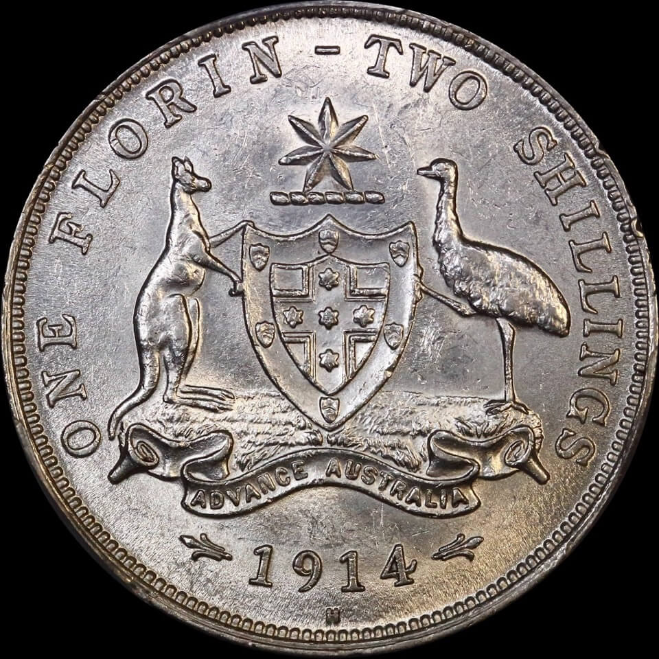 Australia 1914 Heaton Florin